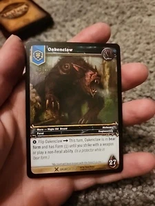 Oakenclaw 4/268 - Drums of War - Uncommon - WoW TCG - LP - Picture 1 of 3