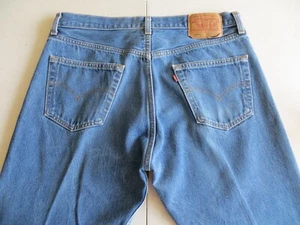 Vintage Levis 501 XX Button Fly 90s No Big E 36x30 USA Tag March 1999 - Picture 1 of 12