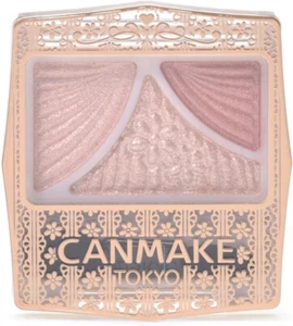 CANMAKE Eyeshadow Juicy Pure Eyes 12 Chai Tea Rose 1.4g Pinkish Three colors - Picture 1 of 7