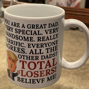 Divertida taza de café Donald Trump Great Dad taza de regalo novedad - Imagen 1 de 4