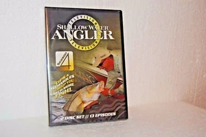 Shallow Water Angler - Season Four - 13 Episodes On 2 DVD's - New Factory Sealed - Imagen 1 de 2