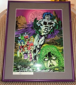 Morbius MARVEL Tom Smith Jim Palmiotti original production art - Picture 1 of 3