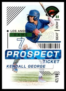 Boleto Kendall George Prospect Edition 2024 Panini Prospect/99 #137 - Imagen 1 de 2