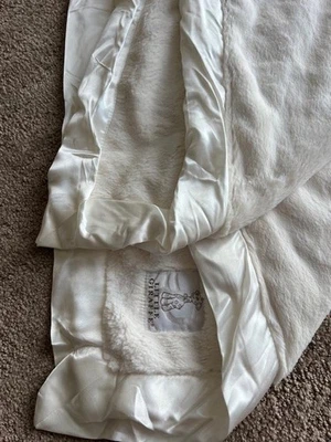 NWT Little Giraffe Baby Blanket - Chenille Soft with 29" x 35", Ivory color - Image 1 of 4