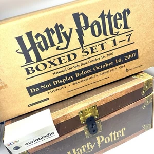 New Sealed / Harry Potter 2007 Limited Edition Chest Book Set 1-7 - Bild 1 von 11