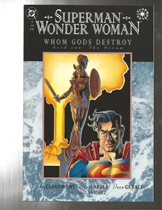 Superman Wonder Woman: Whom Gods Destroy 1-4 (1997) SET COMPLETO!!! ELSEWORLDS - Foto 1 di 8