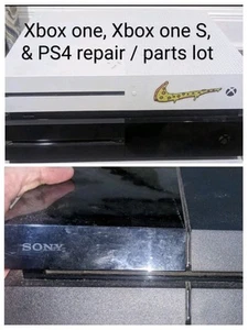 Xbox One S M1681, XBox One M1540 & PS4 Consoles Lot (FOR PARTS/REPAIR UNTESTED) - Picture 1 of 21