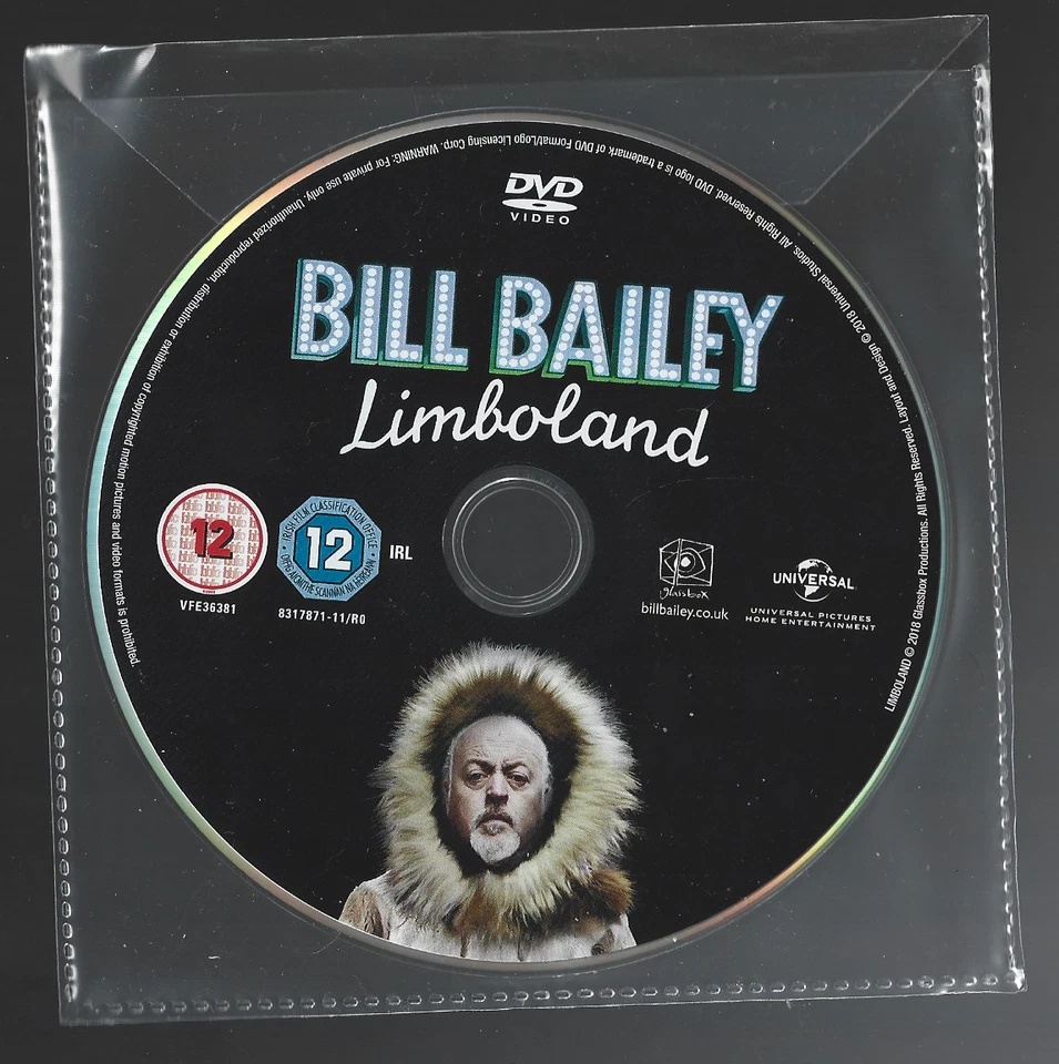 Bill Bailey: Limboland - Live at the Hammersmith Apollo DVD (2018) DISC ONLY! - Image 1 of 1