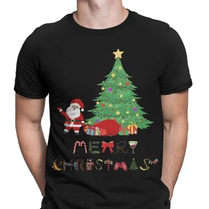 Merry Christmas Shirt | Couples Festive Holiday Graphic Tee - Picture 1 of 6