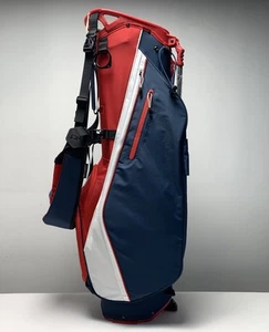 Callway HL Zero Standbag rot weiß blau 4-fach Teilung Dual Strap Golftasche NEU - Bild 1 von 9