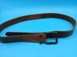 Denizen Levi's Brown Genuine Leather Work Belt - Men's Size 40-44 - Picture 1 of 8