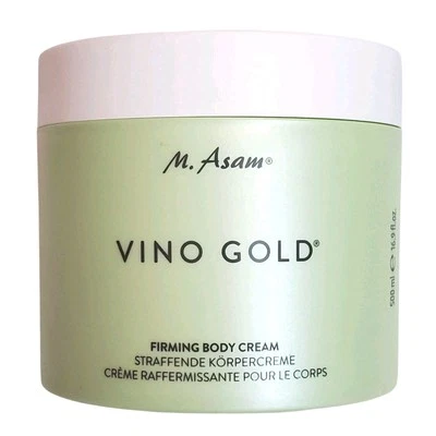 M. Asam Vino Gold Firming Body Cream Anti-Aging Large 16.9 oz Size **FLAW** - Image 1 of 4