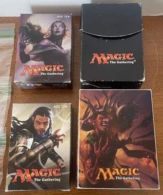 Magic The Gathering 1,539 Card and 25 Sticker Sheets Lot - 4 Card Boxes Included - Image 1 of 4