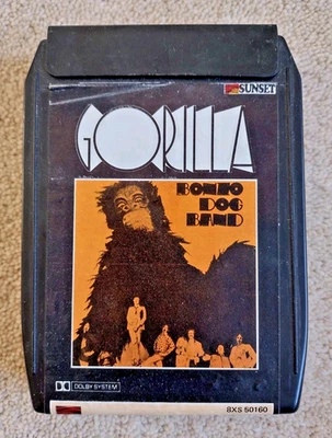 Bonzo Dog Band  Gorilla  8-track cartridge  Sunset 8XS 50160   UK 1970 - Image 1 of 4