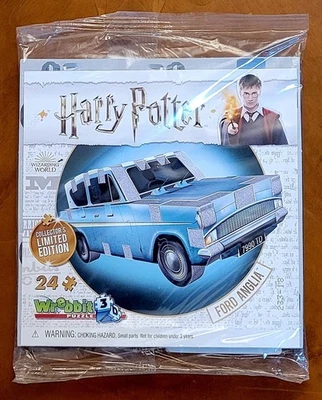 New in packaging. Wrebbit 3D Puzzle Ford Anglia, Harry Potter, limited edition. - Image 1 of 2