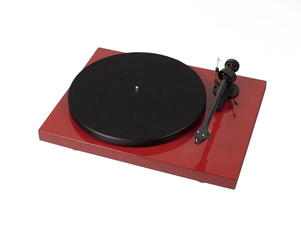 *NEU* Pro-Ject Plattenspieler Essential III Flexi-Range 2M Red Cartridge CARBON RED - Bild 1 von 1