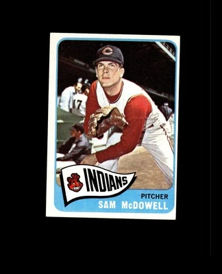 1965 Topps 76 Sam McDowell EX #D1,478883 - Image 1 of 2