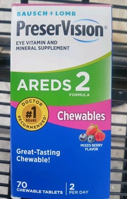 PreserVision Areds 2 masticables - 70 unidades Foto 1 de 2