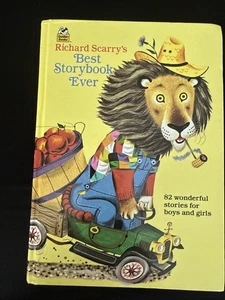 Richard Scarry's Best Story Book Ever 1968 Hardcover Children’s Vintage Book - Picture 1 of 13