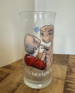 Vintage E.T. 1982 Pizza Hut Collector Series Glass “I’ll Be Right Here” - Picture 1 of 4