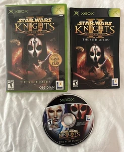Star Wars Caballeros de la Antigua República II 2 Señores Sith (XBOX) Completo - Imagen 1 de 7