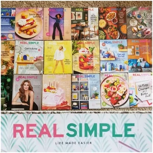 21 REAL SIMPLE Magazine: Life Made Easier - 2023 TO 2025 - Picture 1 of 17