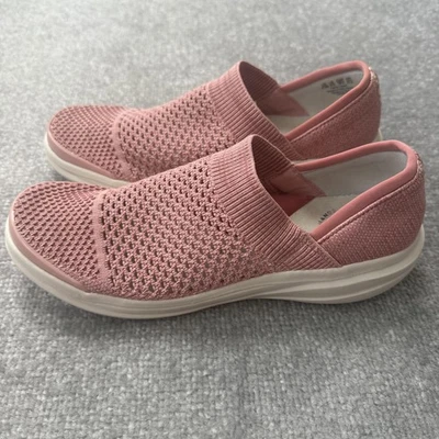 Bzees Shoes Womens Size 8.5 Pink Slip On Knit Stretch Fit Comfort Walking - Image 1 of 4