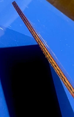 Micarta vintage de lino de una sola línea Foto 1 de 2