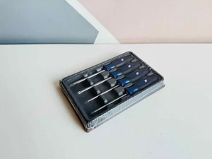 *NEW* Snap On 4-pc Instinct® Mini-Tip Combination Blue Screwdriver Set SGDX40BMB - Picture 1 of 4