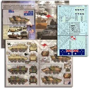 Echelon Fine Details 1/35 #T35011 USMC LAV "OIF" & ASLAV "Operaton Catalyst 2003 - Picture 1 of 1