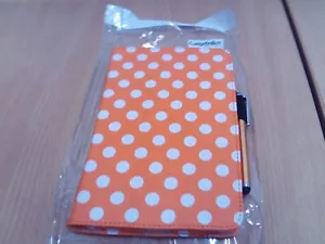 Google Nexus 7 Tablet Non Slip Travel Case Cover ORANGE +Stylus & Protector - Picture 1 of 6