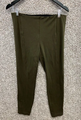 Pantalones de vestir Rachel Zoe verdes ajustados elásticos para mujer talla 8 Foto 1 de 4