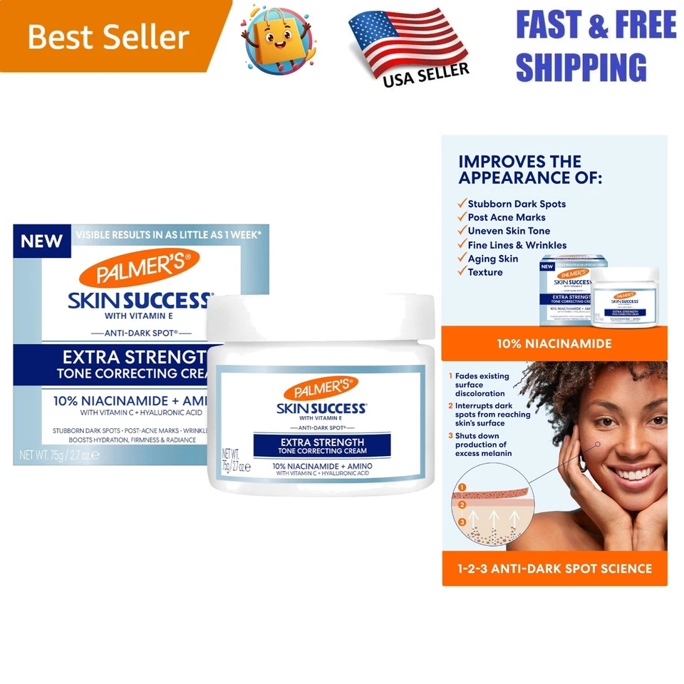 Palmer's Skin Success Tone Correcting Cream with Vitamin E Niacinamide 2.7 oz