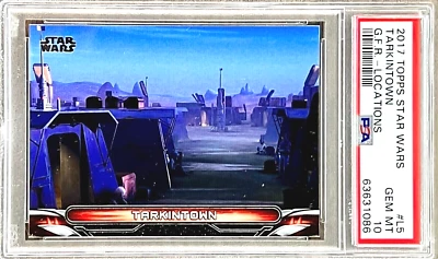 2017 Topps Star Wars Tarkintown #L5 PSA 10 GEM MINT (RARE: Population 1) - Image 1 of 2