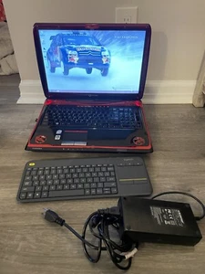 Toshiba Qosmio X305-Q701 Laptop 17.1"Screen 160gb 4GB R * Keyboard No Function* - Picture 1 of 18