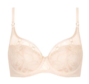 LISCA 95C SPECIAL PRICE 020392 PATRICIA underwired bra with lace light apricot LT - Picture 1 of 4