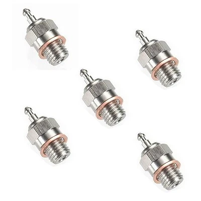 5pcs HSP 70117 Super Spark Glow Plug No.4 N4 Hot for RC Nitro Engines Car Truck - Image 1 of 4