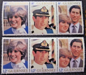 GUERNSEY ~ S.G. 232 - 237 ~ 1981 ROYAL WEDDING STAMPS OMNIBUS ~ MNH #05071 - Picture 1 of 1