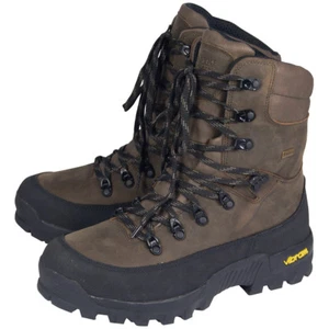 Jack Pyke Hunters Boots Waterproof Leather Mens Hunting Footwear Vibram Brown - Picture 1 of 8