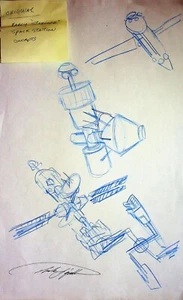 X-Men Serie Animada Frank Squillace Producción Fondo Dibujado a Mano Pg MARVEL - Imagen 1 de 5