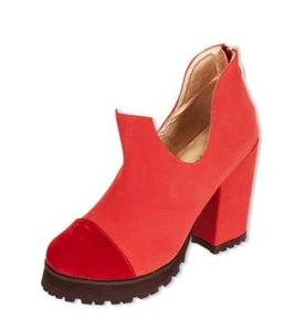 Bloom Bootie in Red by Arden Wohl Size 7, 8, 9.5, 10 Available - Picture 1 of 4