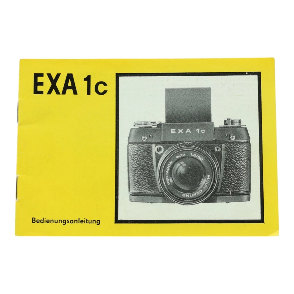 Bedinungsanleitung Exa 1c Gebrauchanleitung - Bild 1 von 1