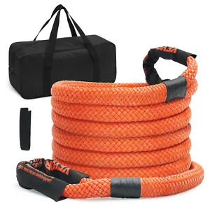 VEVOR Kinetic Energy Recovery Rope Tow Strap 7/8" x 20' 30580 lbs Heavy Duty - Picture 1 of 12