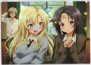 carpeta de archivos transparente Boku wa Tomodachi ga Sukunai anime Mikazuki Yozora Sena - Imagen 1 de 2