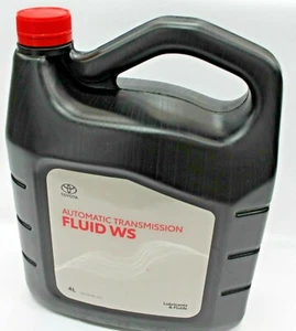 TOYOTA AUTO TRANSMISSION FLUID WS TYPE ATF NEW GENUINE 4L BOTTLE - Picture 1 of 5