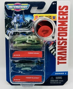 Micro Machines Transformers Paquete de 2 #005 Brawl / Blackout Serie 1 Nuevo Decodificador - Imagen 1 de 2