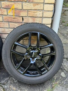 Alufelgen 17 zoll Marke OXXO mit Uniroyal Reifen 215/55 R17 MS PLUS Schneeflocke - Bild 1 von 4