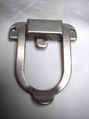 Pieza de repuesto de pestillo de perno de dibujo vintage 2 13/16"L x 1 1/4"W Foto 1 de 4