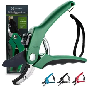 Professional Stainless Steel Heavy-Duty Garden Anvil Pruning Shears - Picture 1 of 12