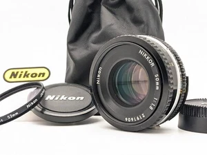 [N MINT Nikon Ai-s AIS Nikkor 50mm F/1.8 Pancake MF Lens F Mount from Japan - Picture 1 of 15